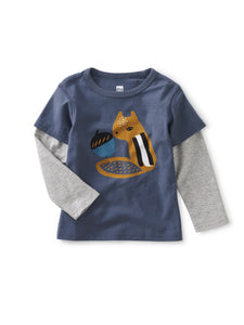 Aww Nuts Layered Baby Graphic Tee Triumph