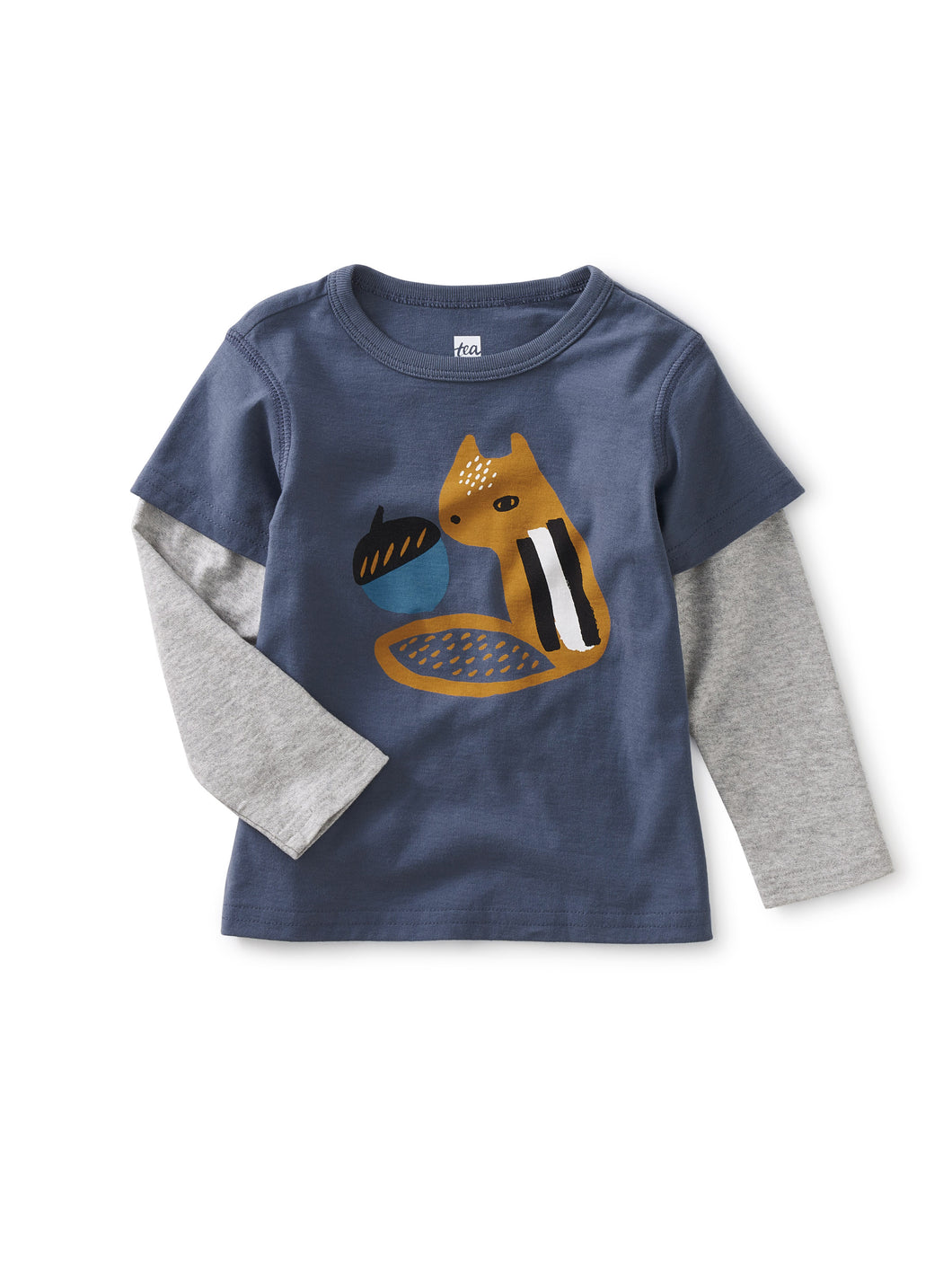 Aww Nuts Layered Baby Graphic Tee Triumph