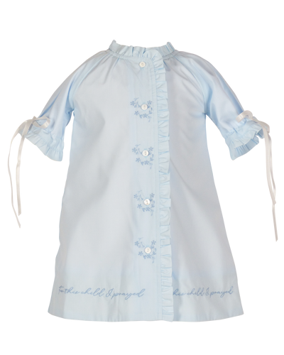 For This Child I Prayed Daygown: Blue