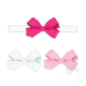 3 Tiny Bows with Add-A-Bow Band