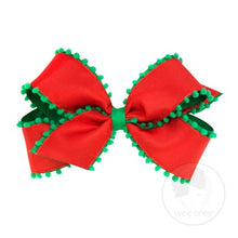 Load image into Gallery viewer, Medium Holiday Style Overlay Bow