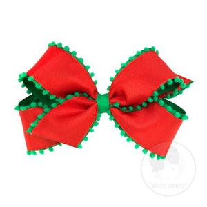 King Holiday Style Overlay Bow