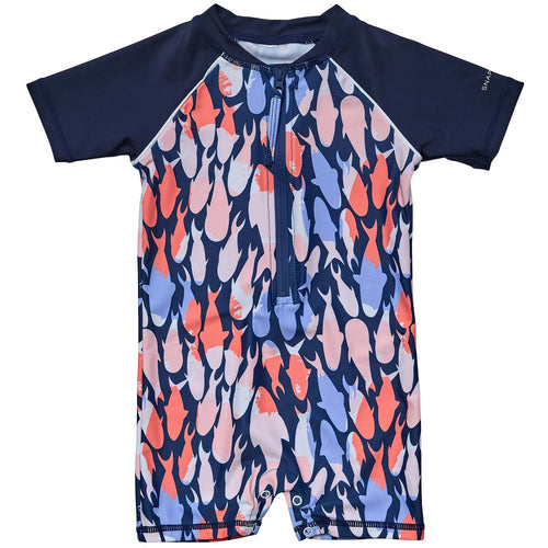 Fish Frenzy SS Sunsuit