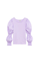 Load image into Gallery viewer, Victorian Puff Sleeve Top Lilac