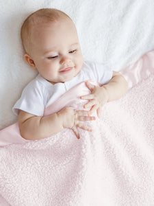 Pink Chenille Blanket