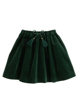 Load image into Gallery viewer, Circle Skirt Emerald Velvet