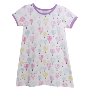 Faith Dress Hot Air Balloon Print