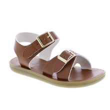 Load image into Gallery viewer, Footmates Eco Tide Tan Sandals