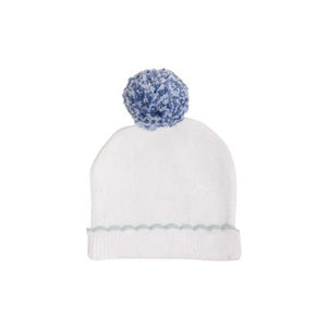 Boys I'm Here Hat Worth Avenue White with Buckhead Blue