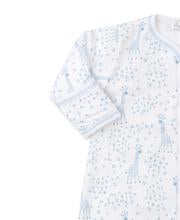 Load image into Gallery viewer, Light Blue Speckled Giraffes Convertible Gown