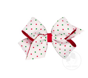 King Holiday Style Overlay Bow