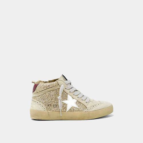 Paulina Toddlers Sneakers Gold Glitter