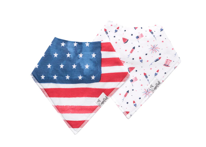 Patriot Baby Bandana Bibs