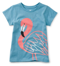 Load image into Gallery viewer, Fun Flamingo Graphic Tee