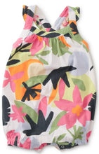 Load image into Gallery viewer, Cross-Back Baby Romper Oasis Floral