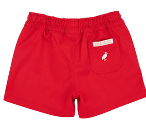 Sheffield Shorts Richmond Red with Multicolored Stork