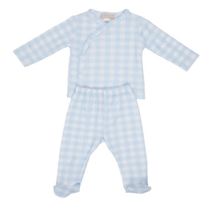 Cameron Cross-Front Set Buckhead Blue Gingham