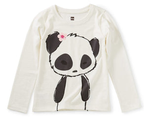 Panda Front & Back Graphic Tee