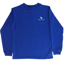 Load image into Gallery viewer, L/S Logo Tee Turkey/Royal Blue