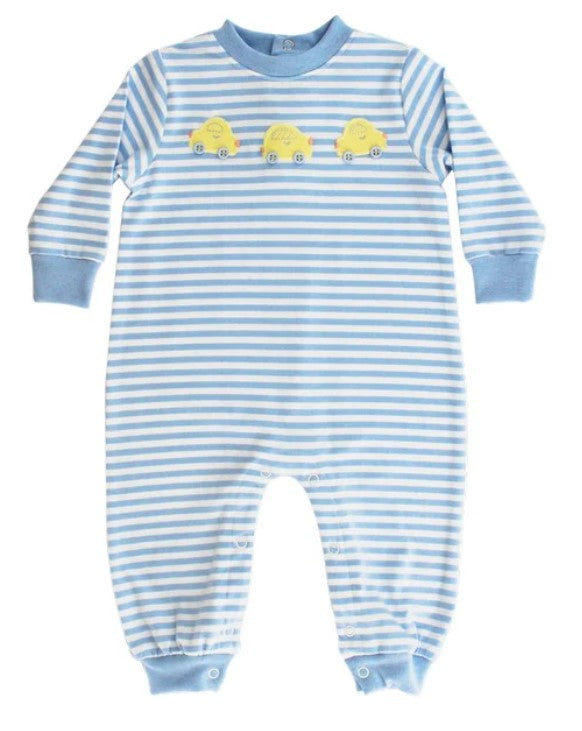 Punch Buggy Boys Knit Romper