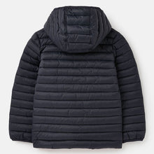 Load image into Gallery viewer, Marine Navy Cairn Showerproof Recycled Packable Padded Jacket