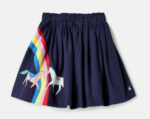 Ariel Rainbow Horse Applique Skirt