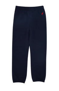 Gates Sweeney Sweatpants Pima Nantucket Navy With Richmond Red Stork