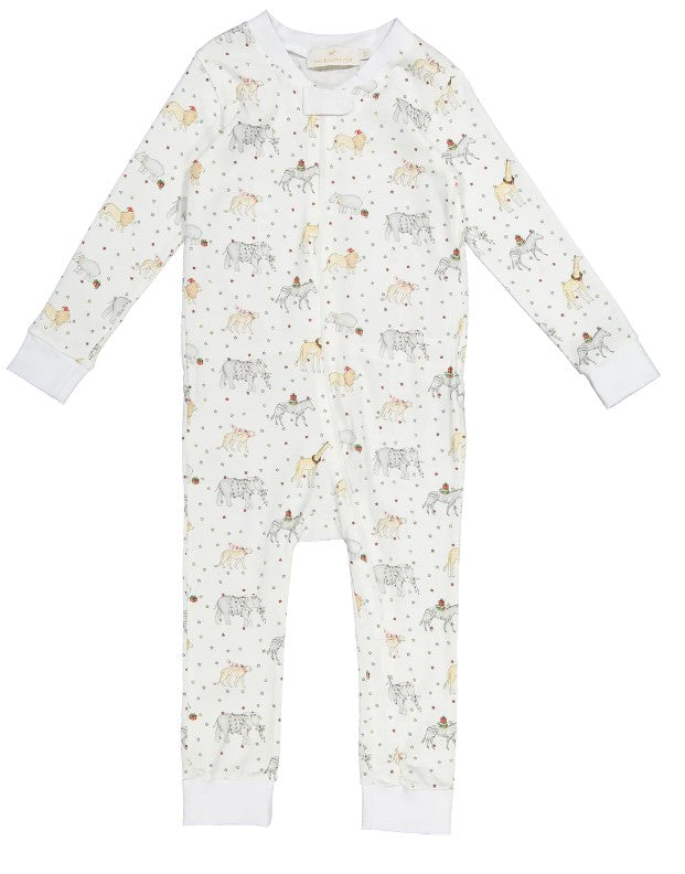 Jolly Zoo Baby Boy Pajama with Zipper – Ragamuffin Children's Boutique