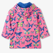 Load image into Gallery viewer, Vibrant Butterfly Raincoat