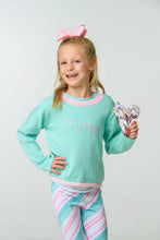 Load image into Gallery viewer, Stella Sweater Mint/Merry