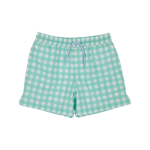 Tortola Swim Trunks Sea Island Seafoam & Grace B Green Gingh/BSB