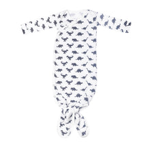 Load image into Gallery viewer, Wild Newborn Knotted Gown