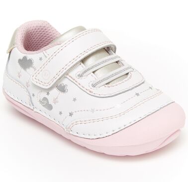 Stride Rite Soft Motion Adalyn White & Silver