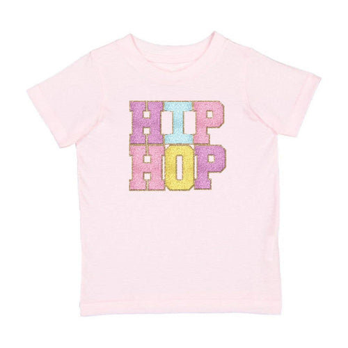 Hip Hop Patch Short Sleeve Shirt - Ballet - Kids Easter Tee
