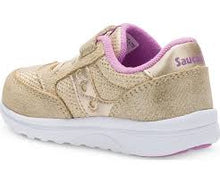 Load image into Gallery viewer, Saucony Baby Jazz Lite Gold Sparkle