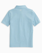 Load image into Gallery viewer, Short Sleeve Driver Performance Polo Shirt Sky Blue