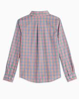 Load image into Gallery viewer, Heather IC Cast Plaid Performance Sport Shirt Coral Blush