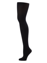 Load image into Gallery viewer, Capezio Ultra Soft Footed Tights Black