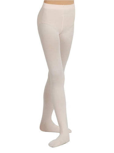 Capezio Ultra Soft Footed Tights White