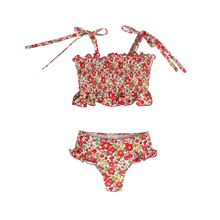 Load image into Gallery viewer, Red Betsy Floral Bikini Set