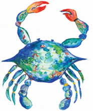 Load image into Gallery viewer, Charleston Crabs Swaddle