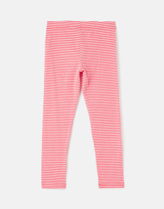 Deedee Pink Stripe Leggings