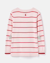 Load image into Gallery viewer, Miranda Pink Stripe Unicorn Knitted Jumper