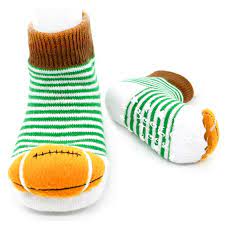 Football Boogie Toes Rattle Socks