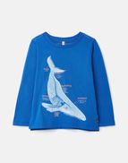 Finlay Long Sleeve Blue Whale Shirt