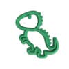 Chew Crew Silicone Baby Dino Teether