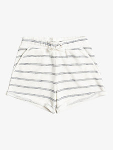 Girl's 4-16 Perfect Wave Striped Jogger Shorts