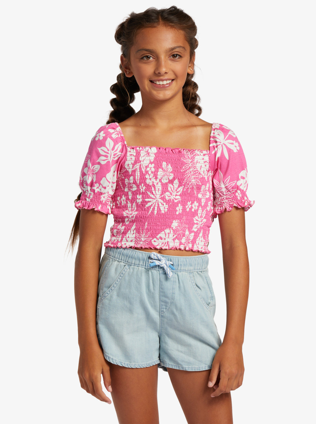 Sunday Night Sessions Puff Sleeve Top For Girls