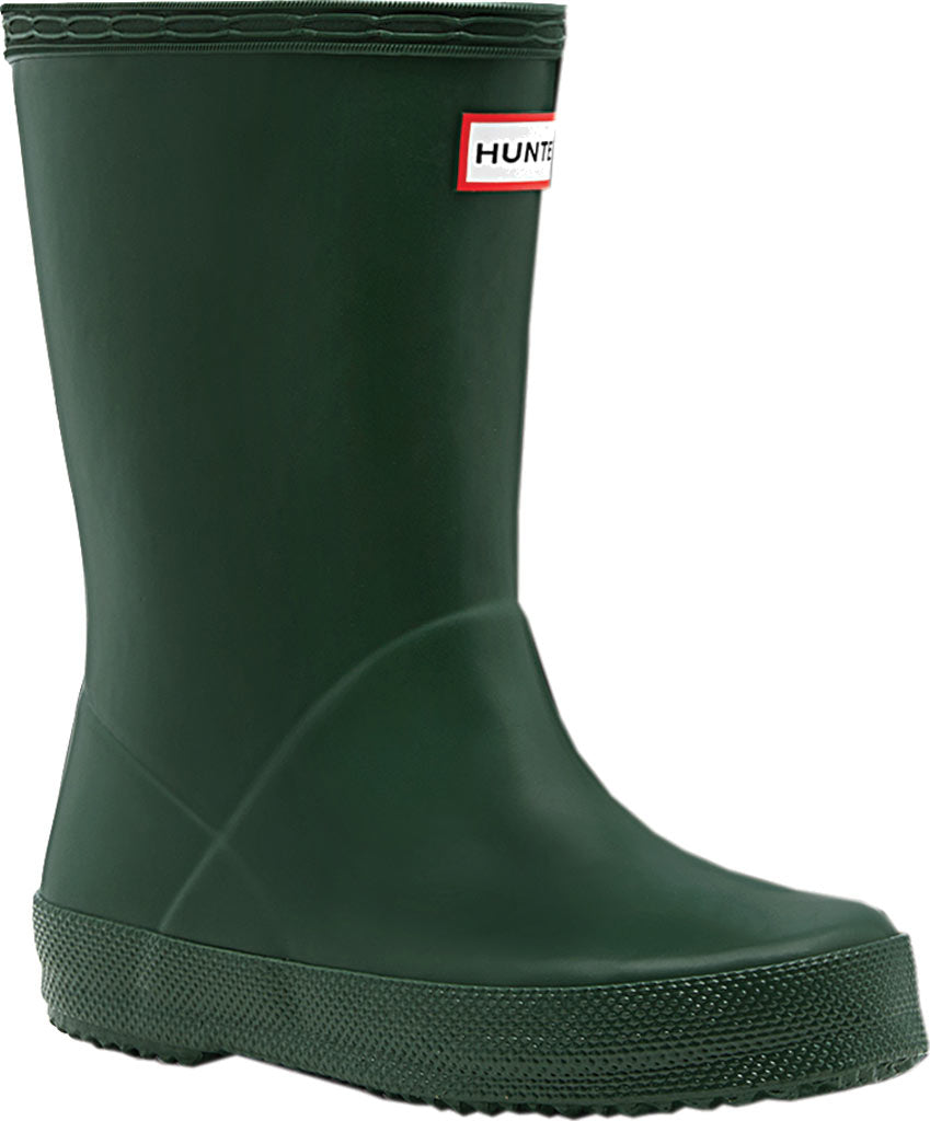 Hunter Little Kids Original First Rain Boots Hunter Green