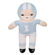 Load image into Gallery viewer, Football Player 7&quot; Knit Rattle Dolls